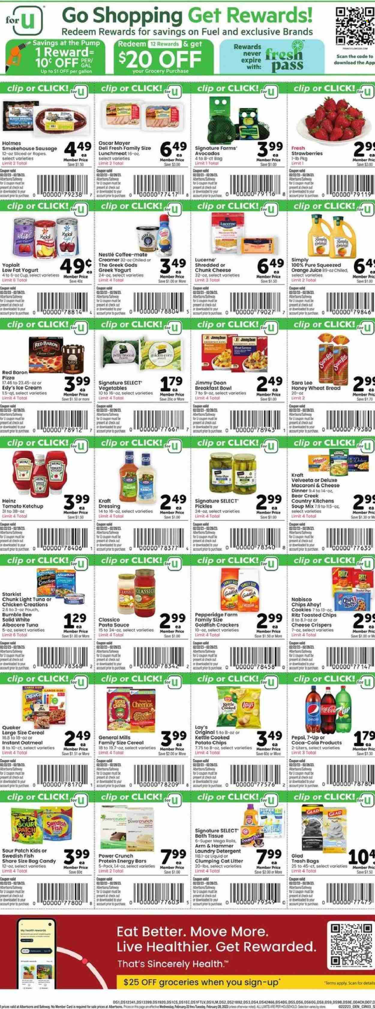 Safeway ad - 02/22/2023 - 02/28/2023. Page 3