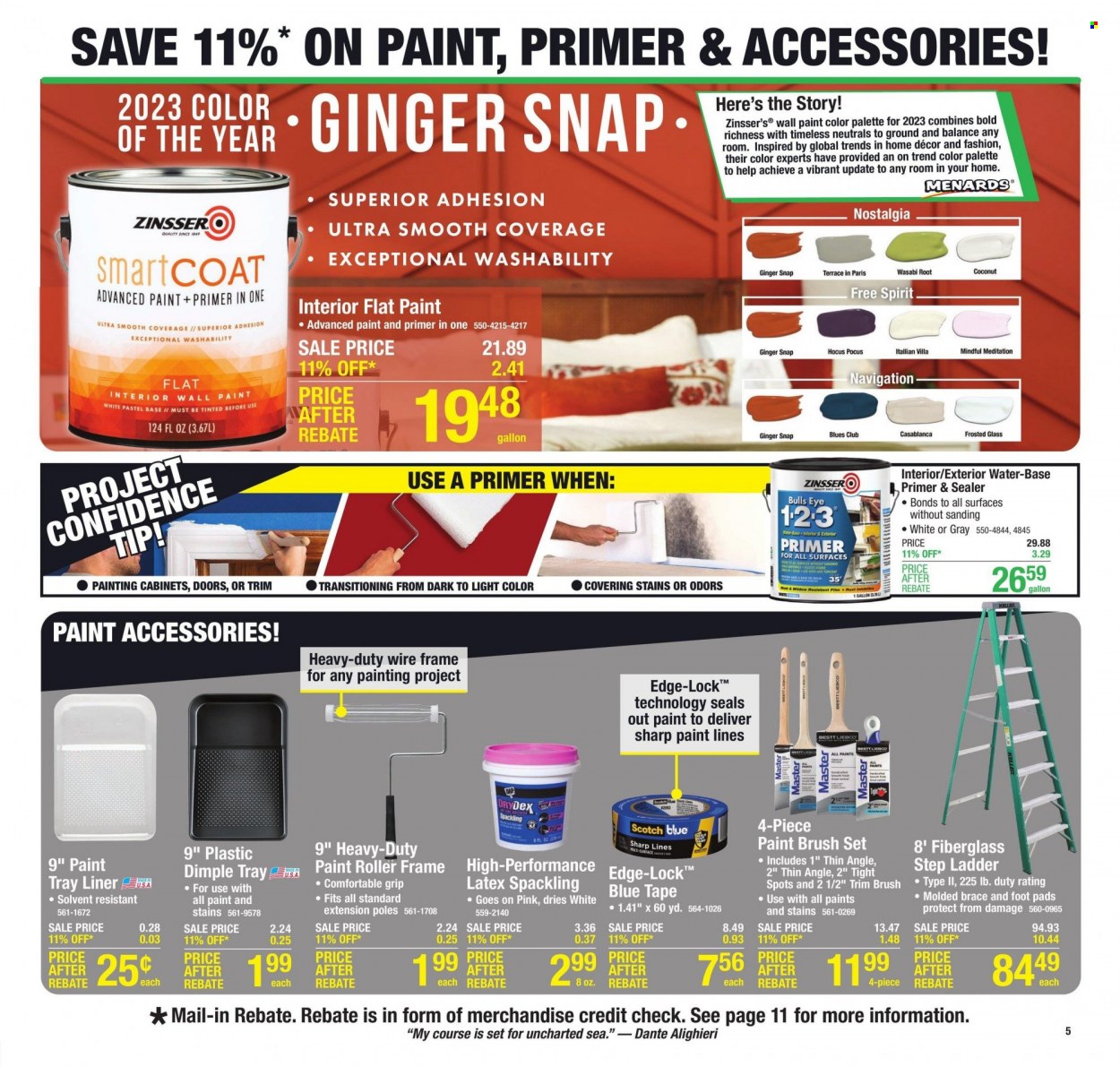 Menards ad - 02/23/2023 - 03/05/2023. Page 6