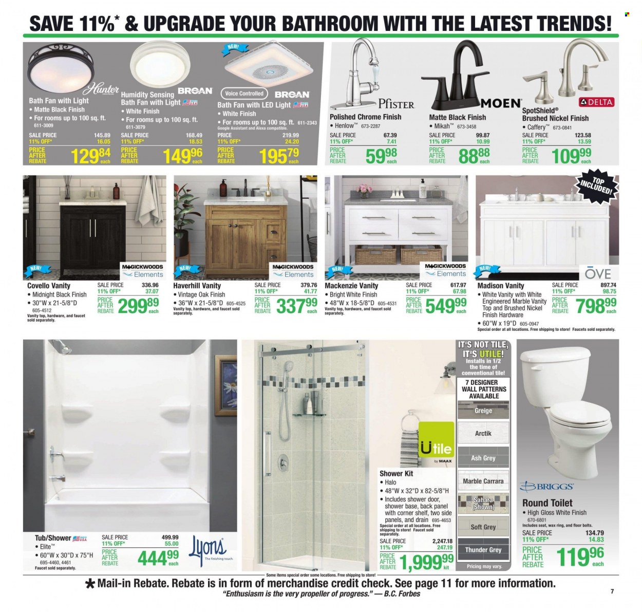 Menards ad - 02/23/2023 - 03/05/2023. Page 9