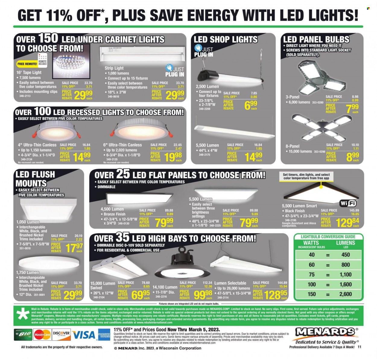 Menards ad - 02/23/2023 - 03/05/2023. Page 14