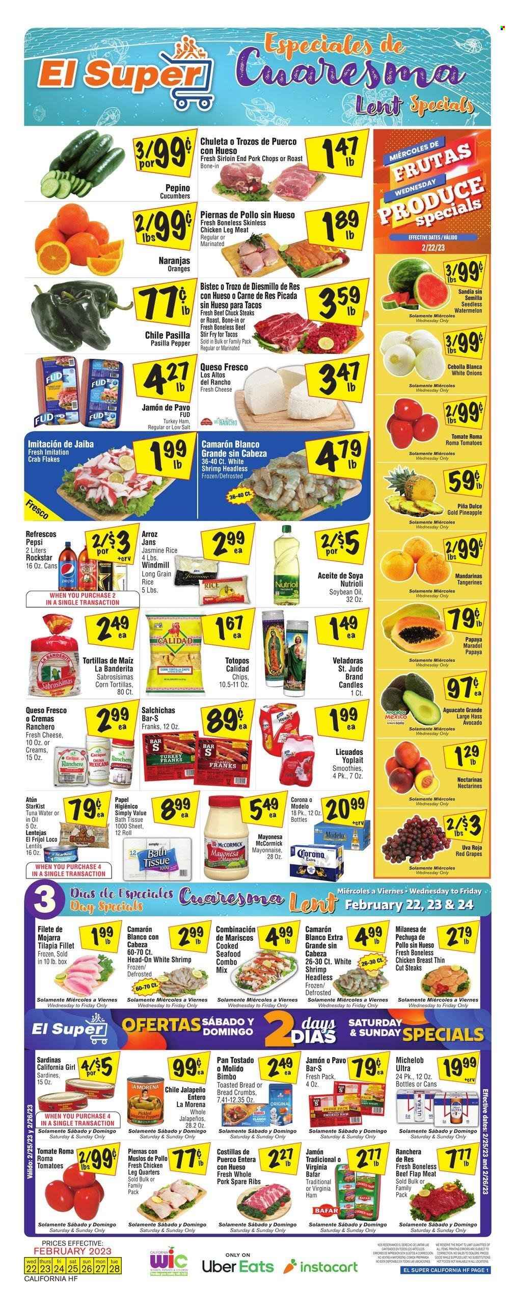 El Super ad - 02/22/2023 - 02/28/2023. Page 1