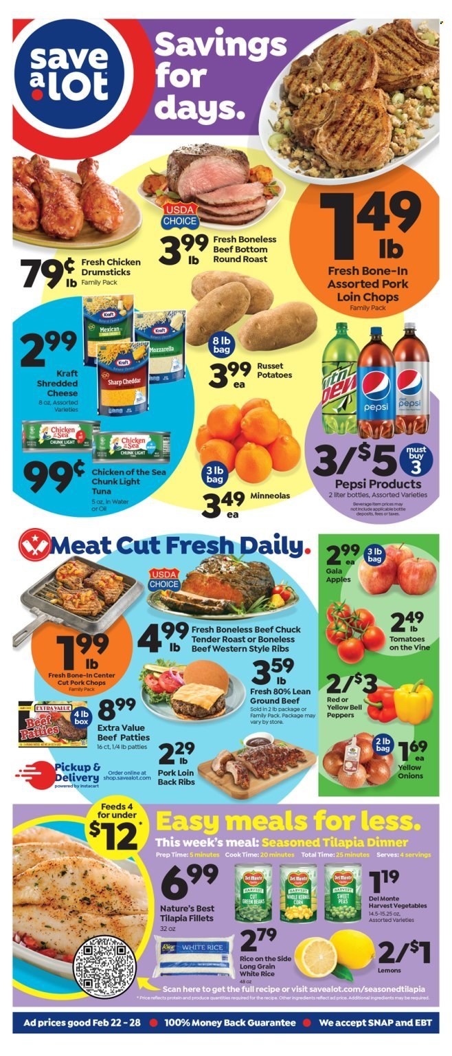 Save a Lot ad - 02/22/2023 - 02/28/2023. Page 1
