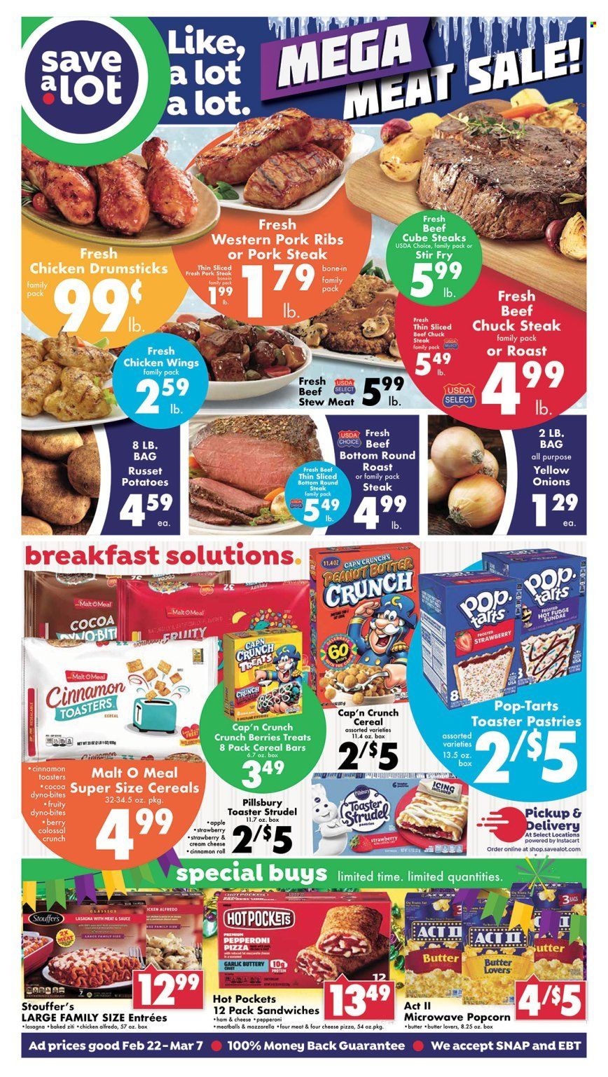 Save a Lot ad - 02/22/2023 - 03/07/2023. Page 1
