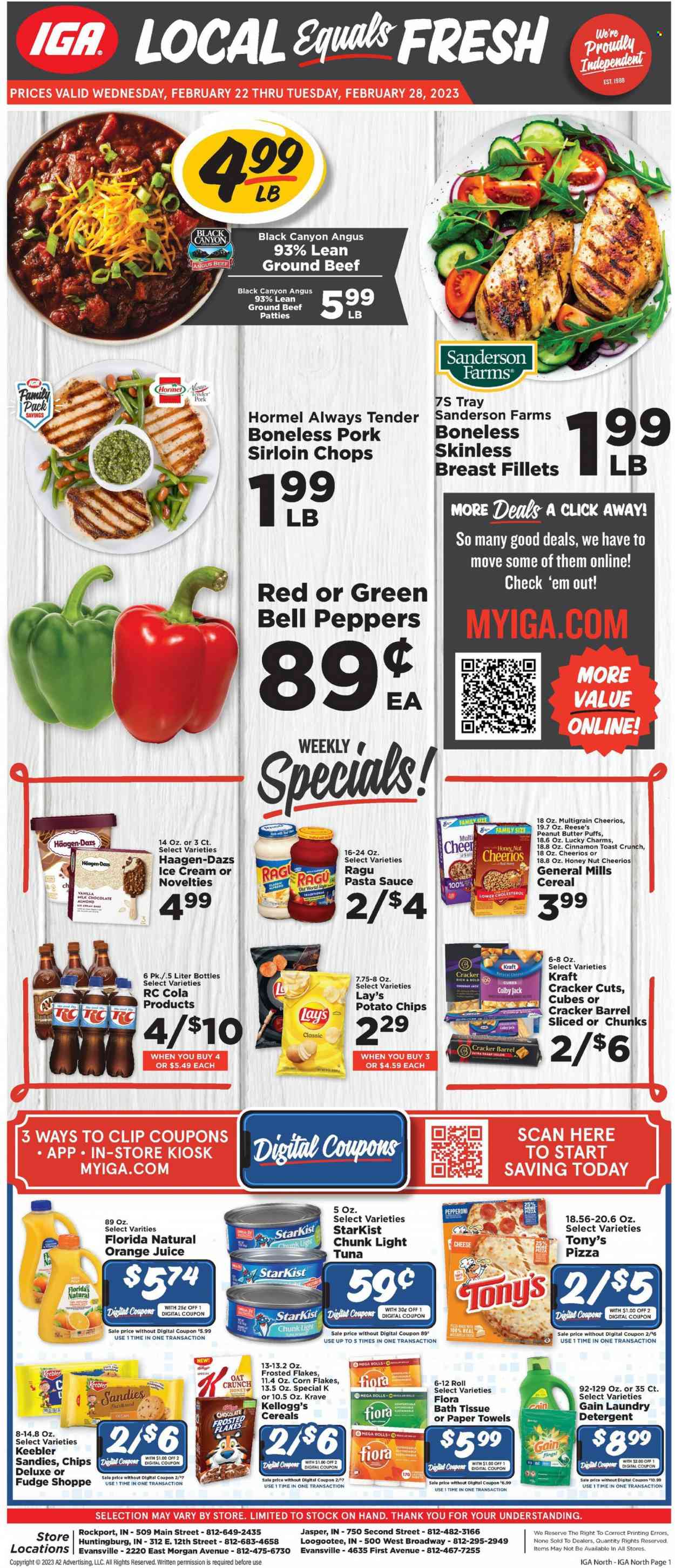 IGA ad - 02/22/2023 - 02/28/2023. Page 1
