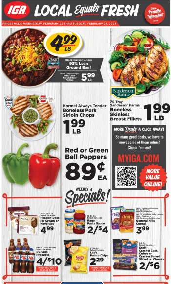 IGA Flyer - 02/22/2023 - 02/28/2023.