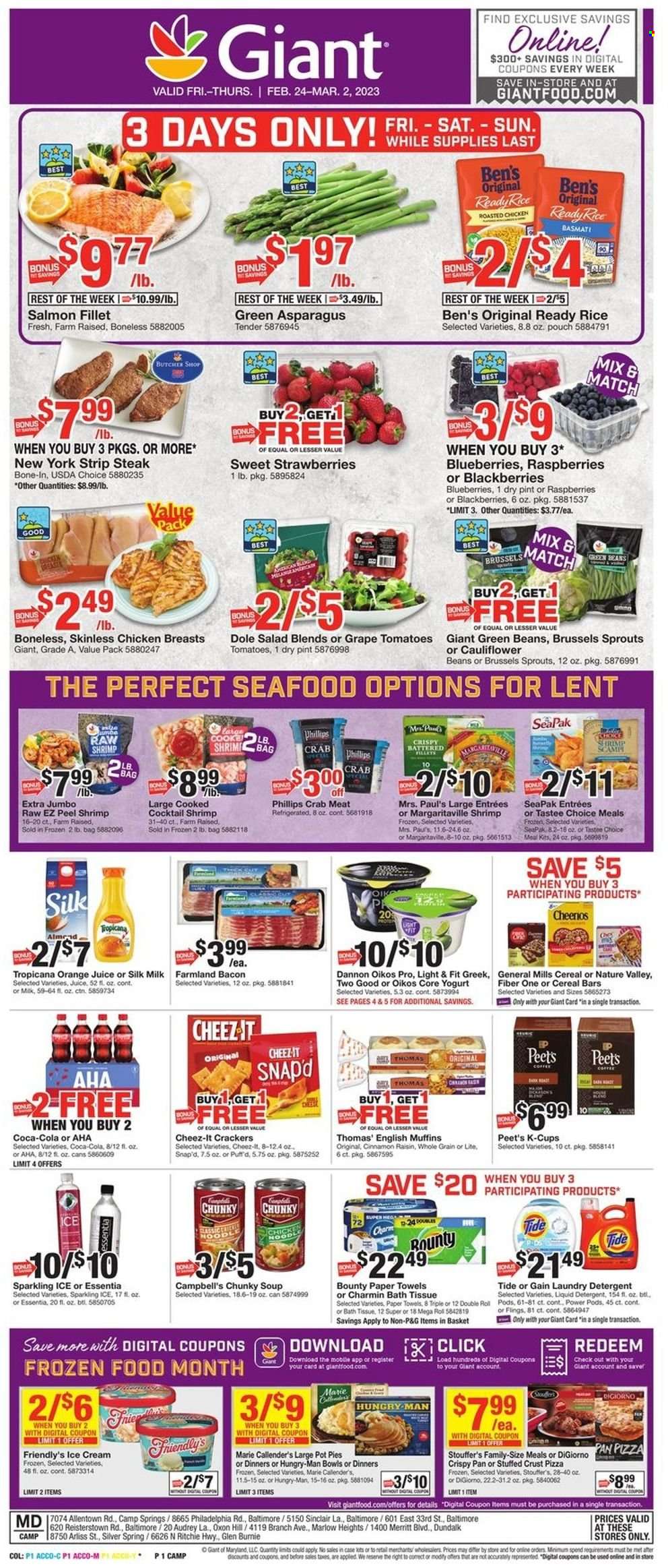 Giant Food ad - 02/24/2023 - 03/02/2023. Page 1