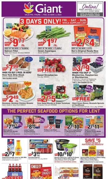 Giant Food Flyer - 02/24/2023 - 03/02/2023.