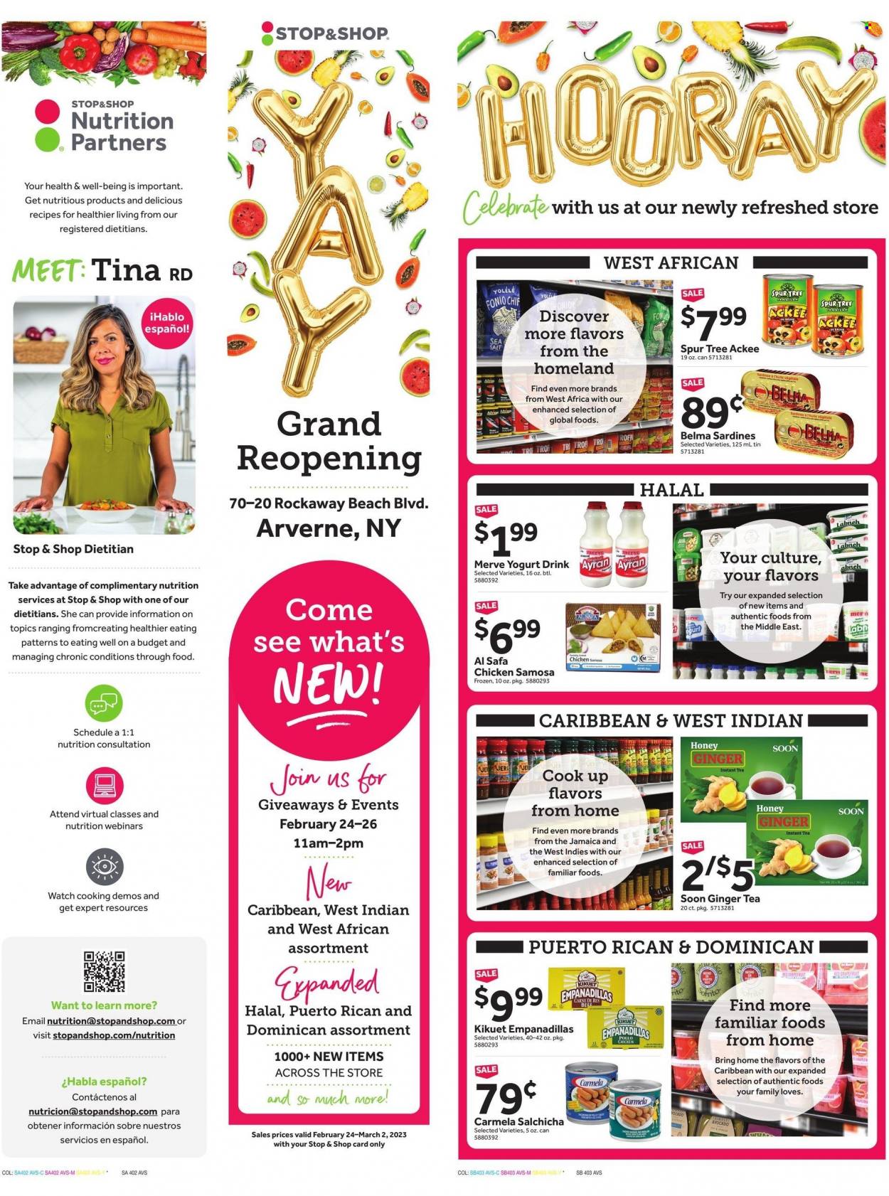 Stop & Shop ad - 02/24/2023 - 03/02/2023. Page 1