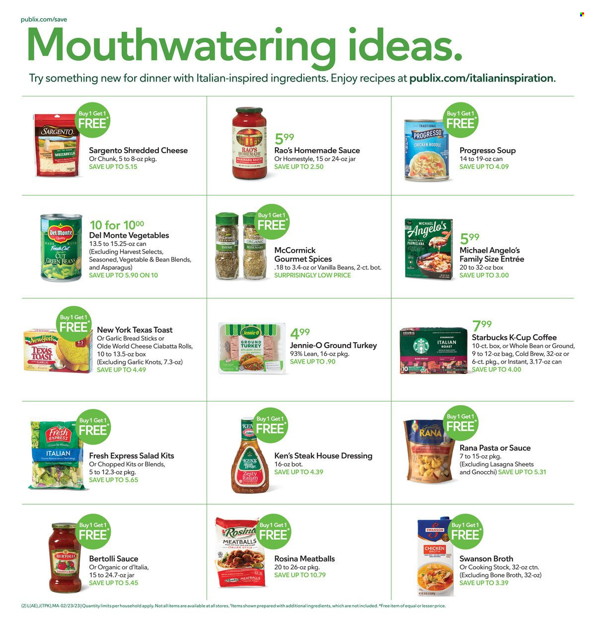Publix ad - 02/23/2023 - 03/01/2023. Page 1