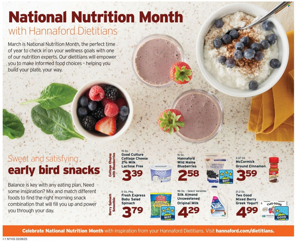 Hannaford ad - 02/26/2023 - 03/04/2023. Page 12
