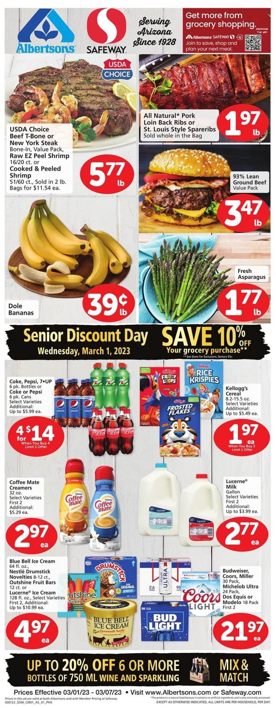 Safeway ad - 03/01/2023 - 03/07/2023. Page 1