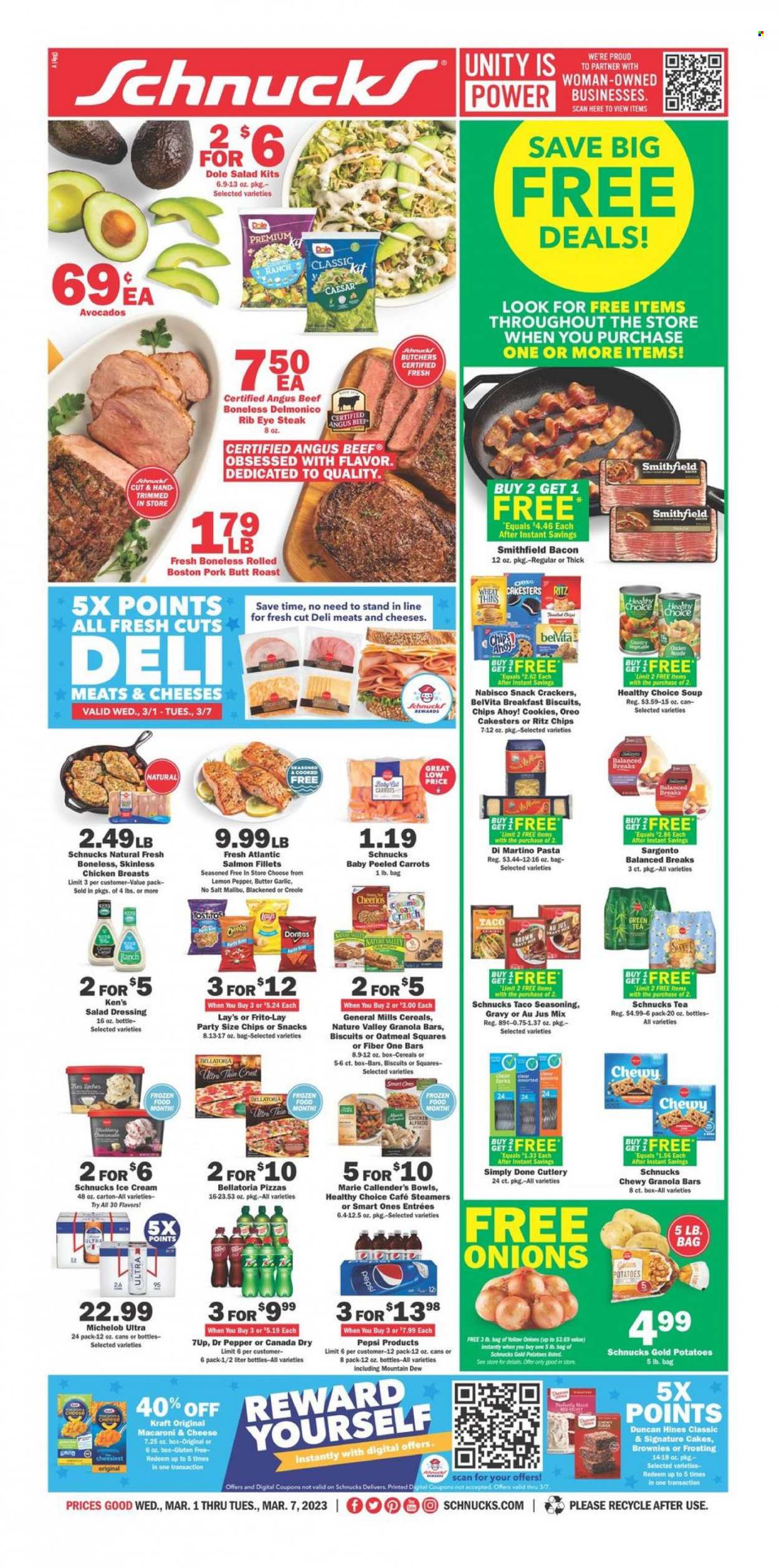 Schnucks ad - 03/01/2023 - 03/07/2023. Page 1
