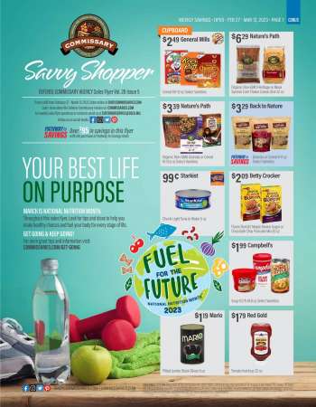 Commissary Ad