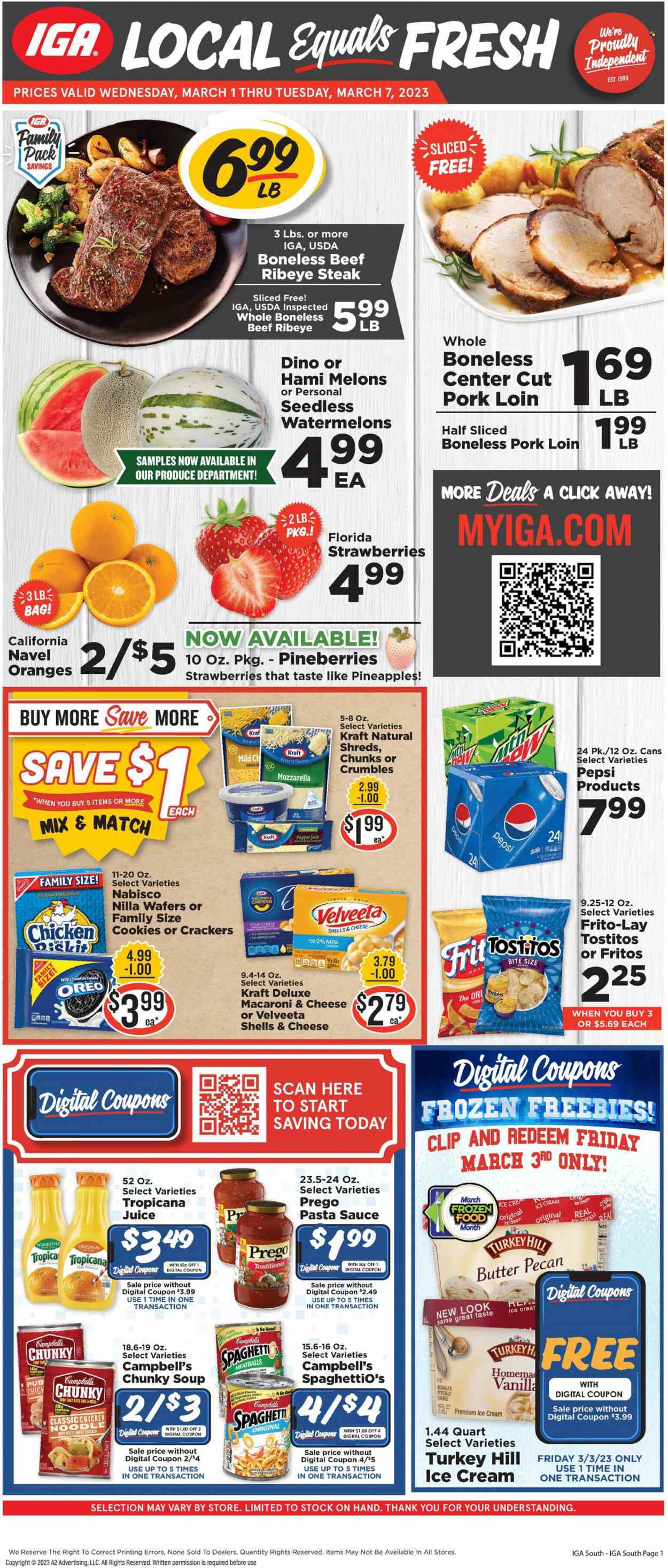 IGA ad - 03/01/2023 - 03/07/2023. Page 1