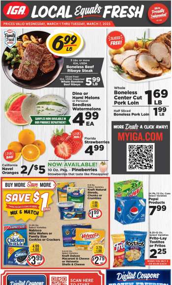 IGA Flyer - 03/01/2023 - 03/07/2023.