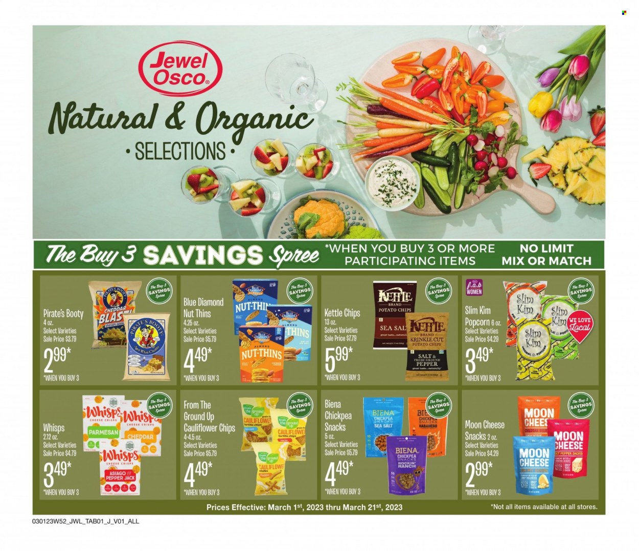 Jewel Osco ad - 03/01/2023 - 03/21/2023. Page 1