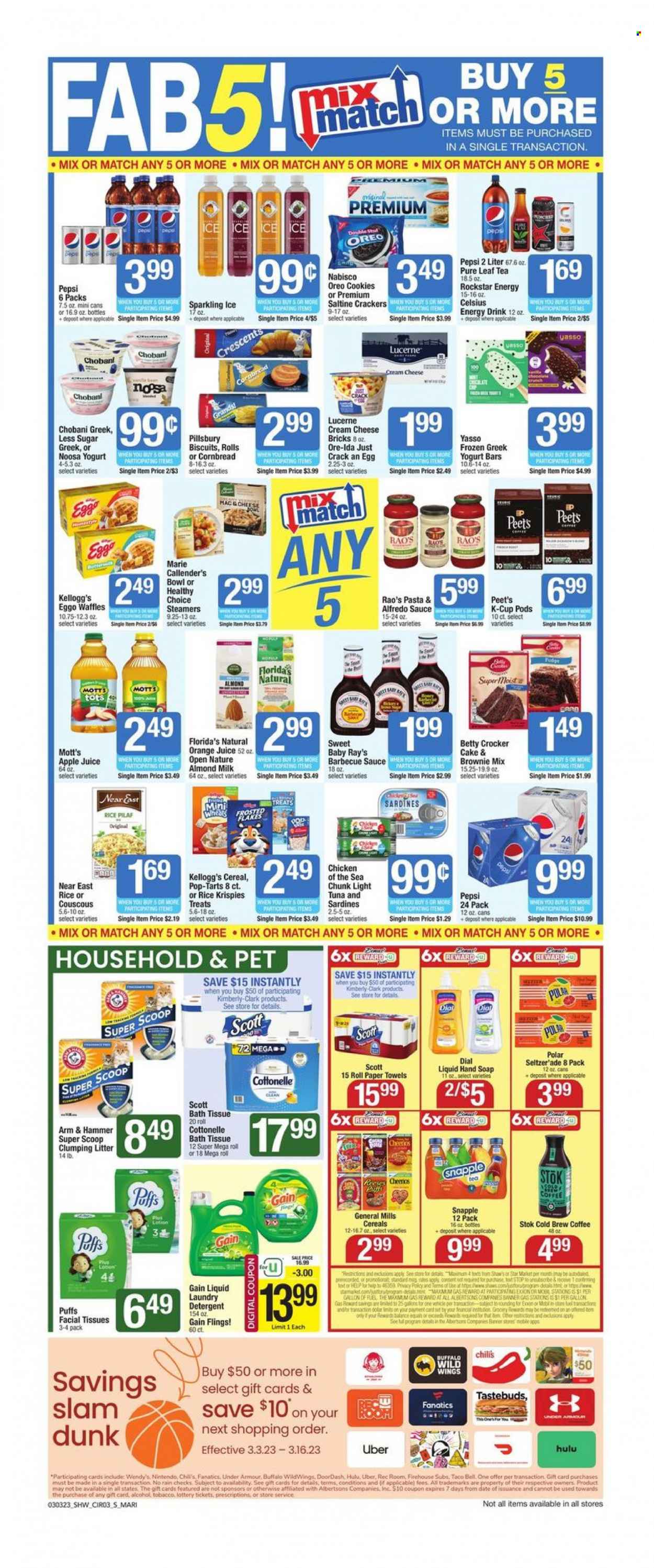 Shaw’s ad - 03/03/2023 - 03/09/2023. Page 3