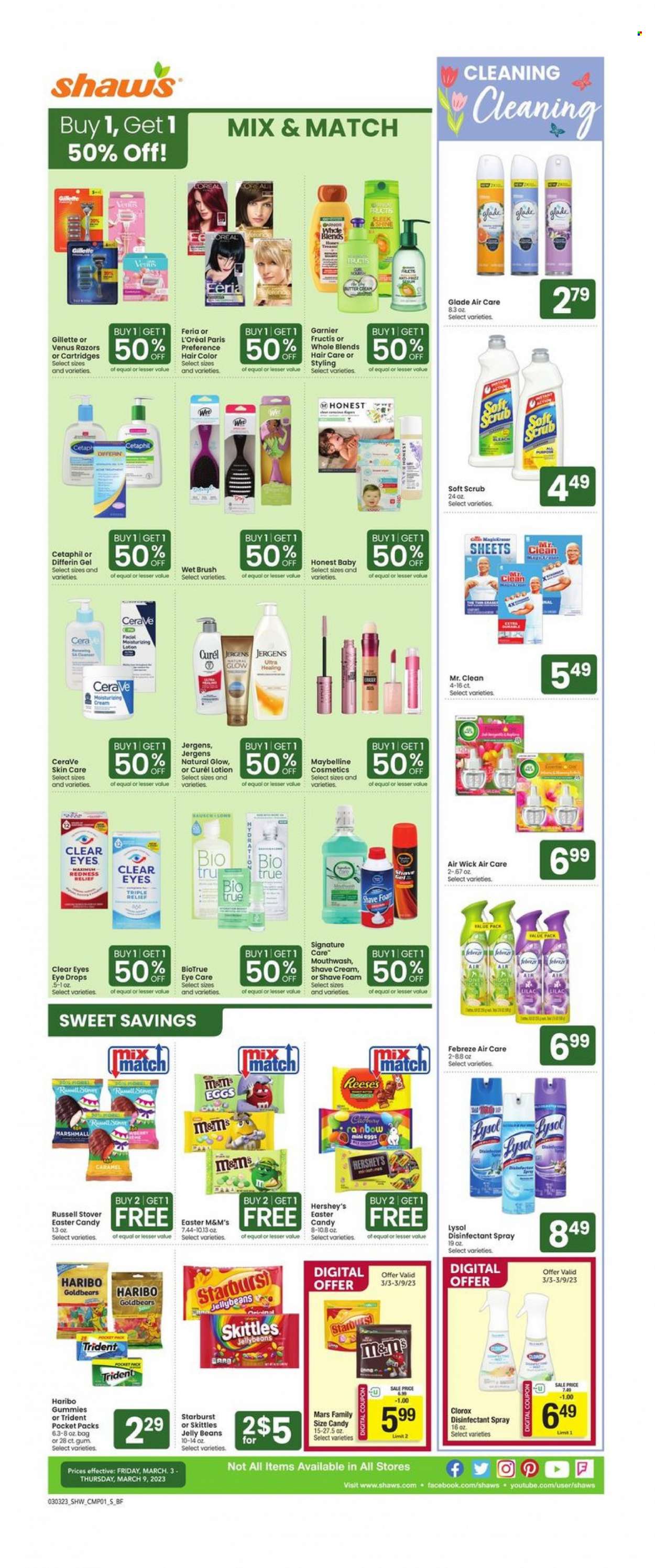 Shaw’s ad - 03/03/2023 - 03/09/2023. Page 5