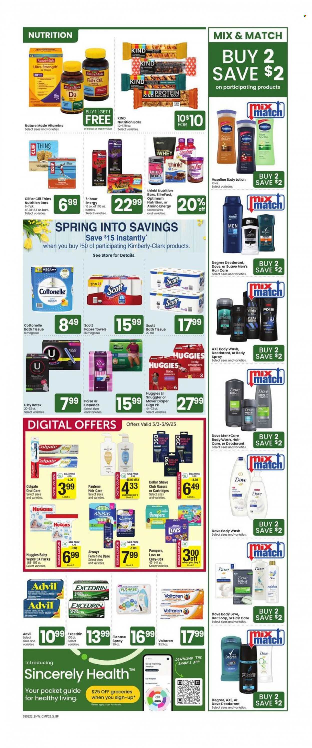 Shaw’s ad - 03/03/2023 - 03/09/2023. Page 6