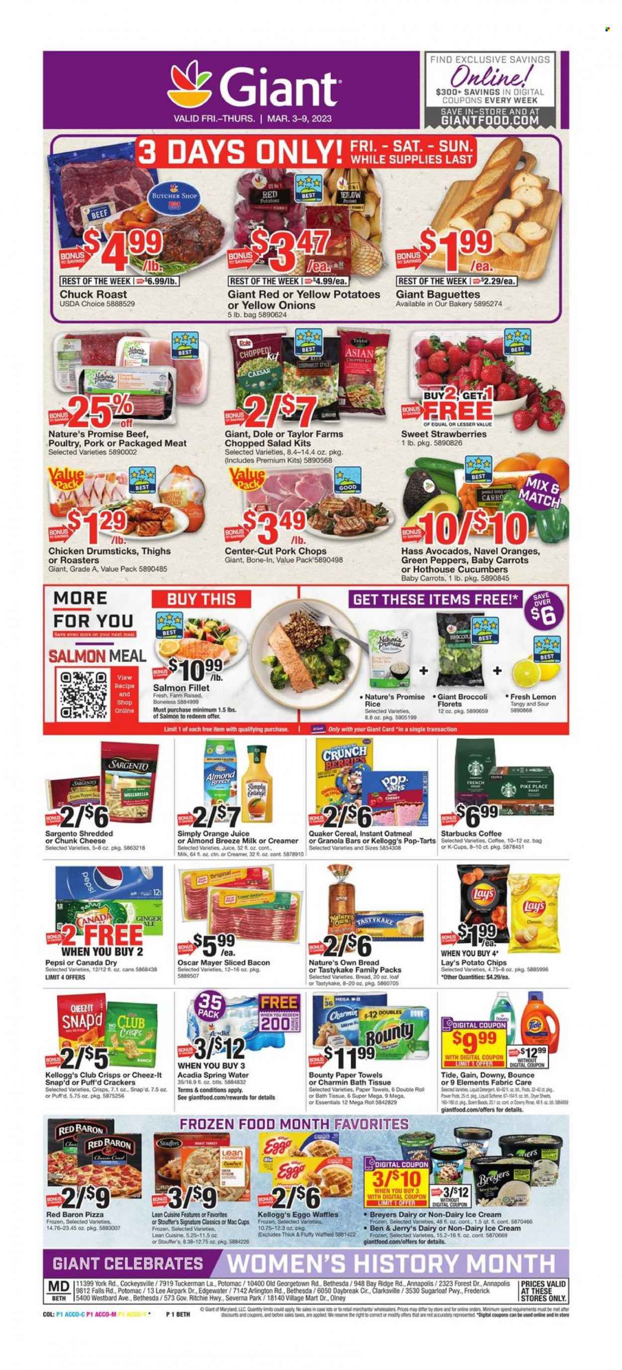 Giant Food ad - 03/03/2023 - 03/09/2023. Page 1