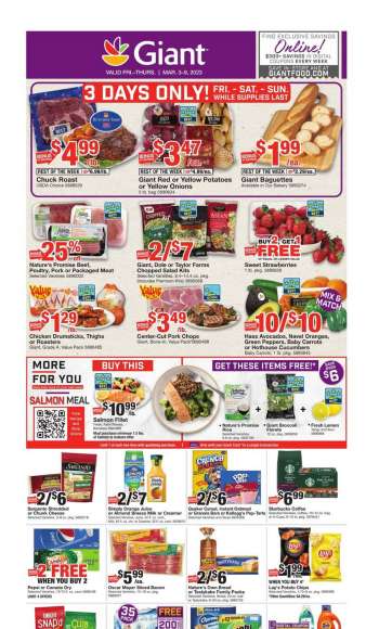Giant Food Flyer - 03/03/2023 - 03/09/2023.