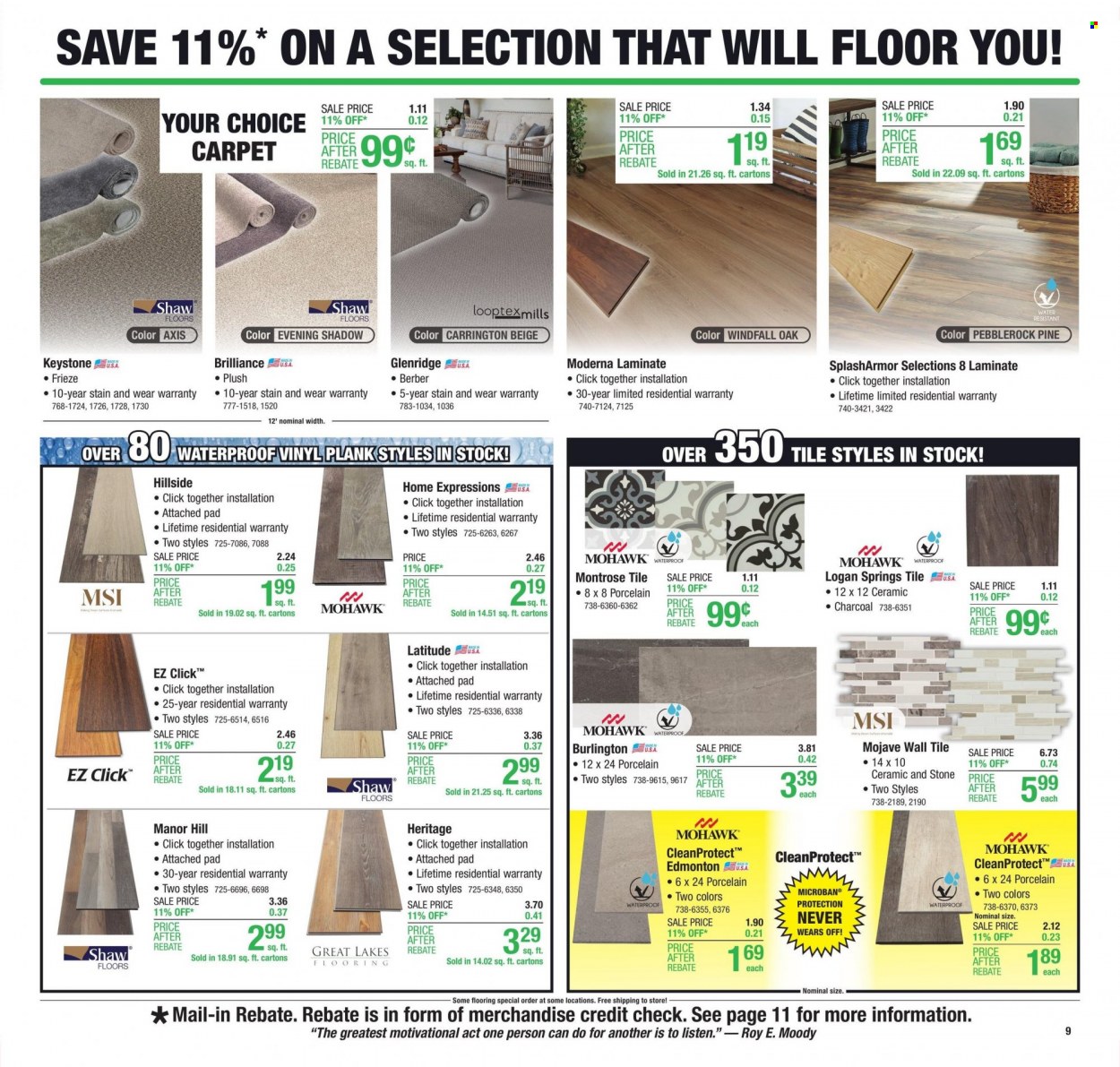Menards ad - 03/02/2023 - 03/12/2023. Page 17