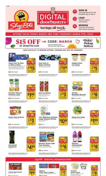 ShopRite Flyer - 03/03/2023 - 03/09/2023.