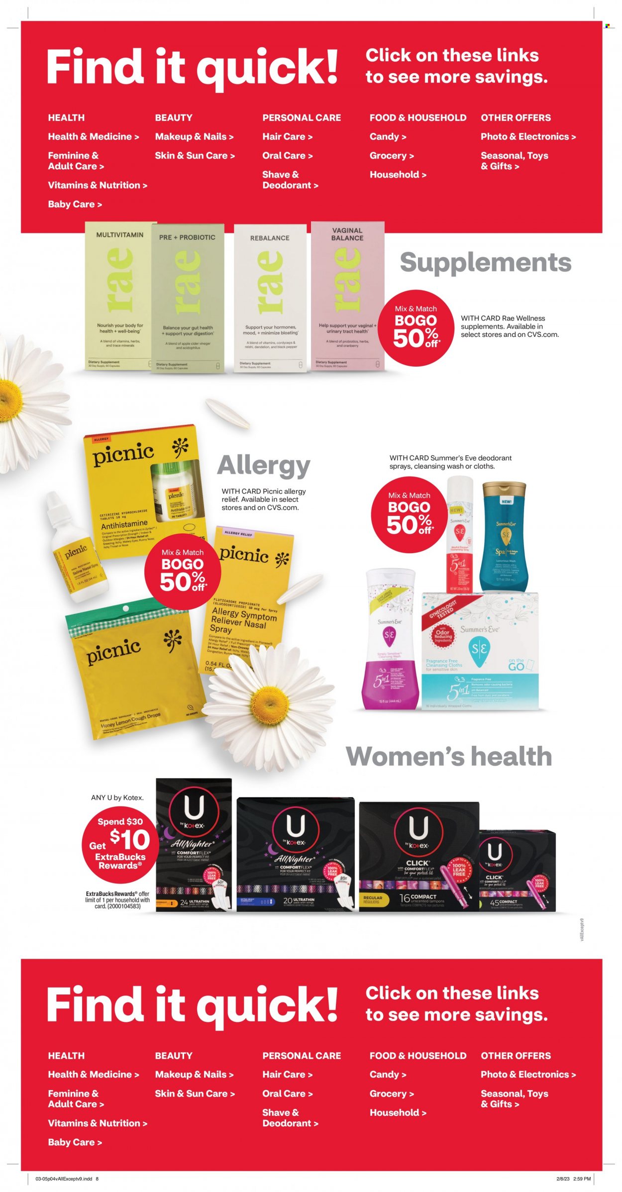 CVS Pharmacy ad - 03/05/2023 - 03/11/2023. Page 5