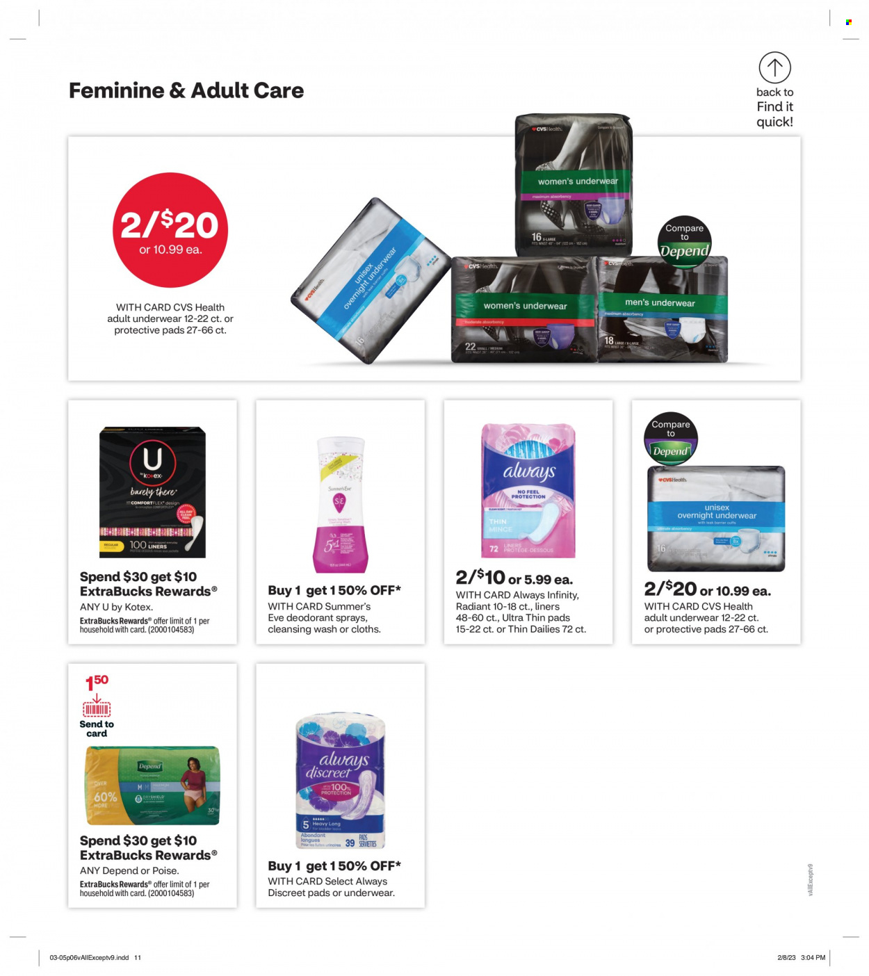 CVS Pharmacy ad - 03/05/2023 - 03/11/2023. Page 8