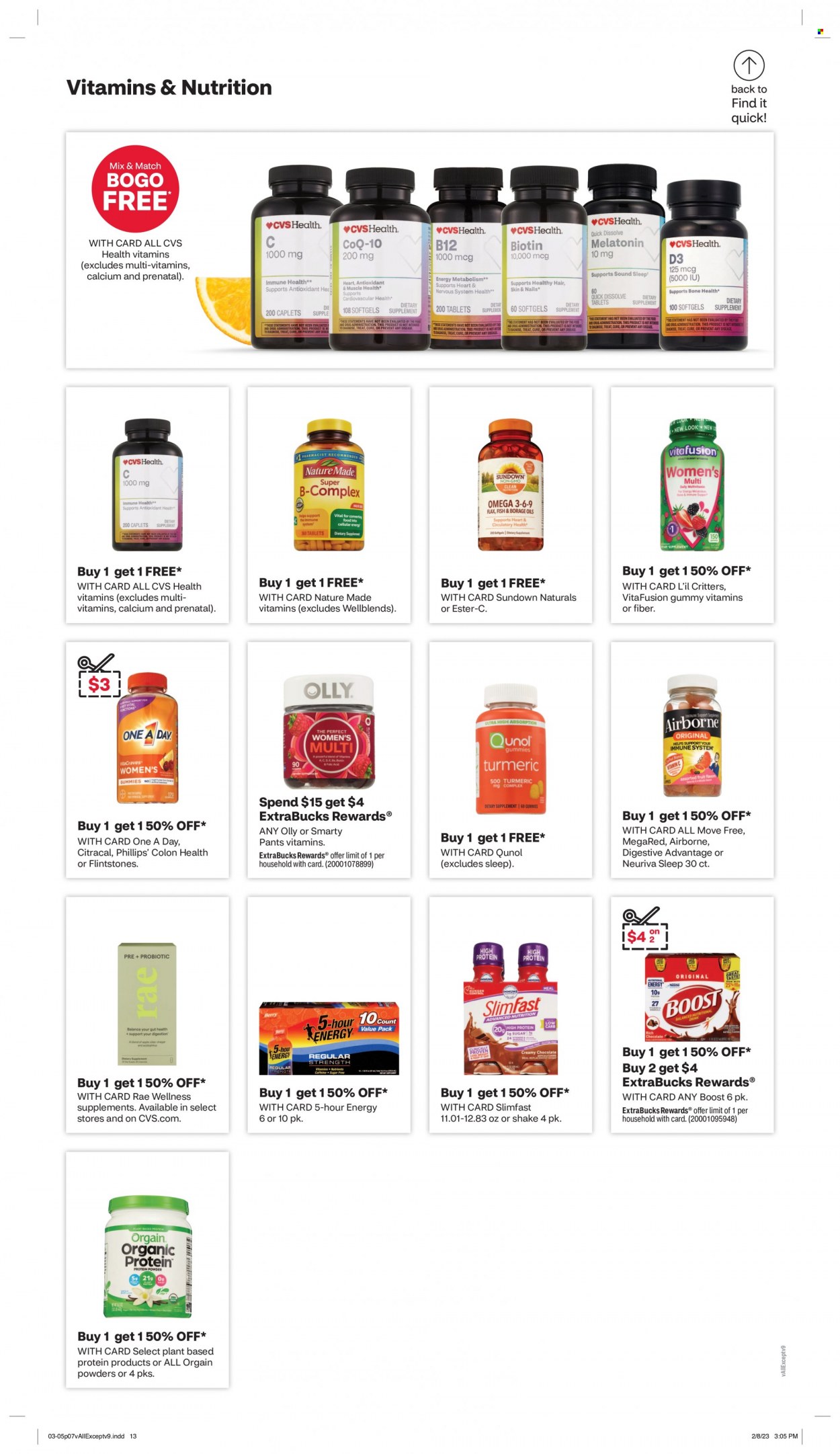 CVS Pharmacy ad - 03/05/2023 - 03/11/2023. Page 9
