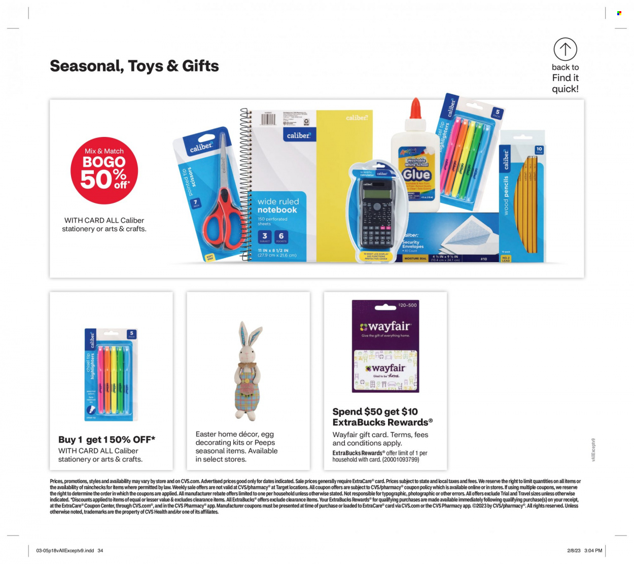 CVS Pharmacy ad - 03/05/2023 - 03/11/2023. Page 22