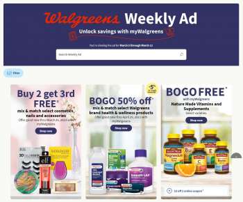 Walgreens Flyer - 03/05/2023 - 03/11/2023.