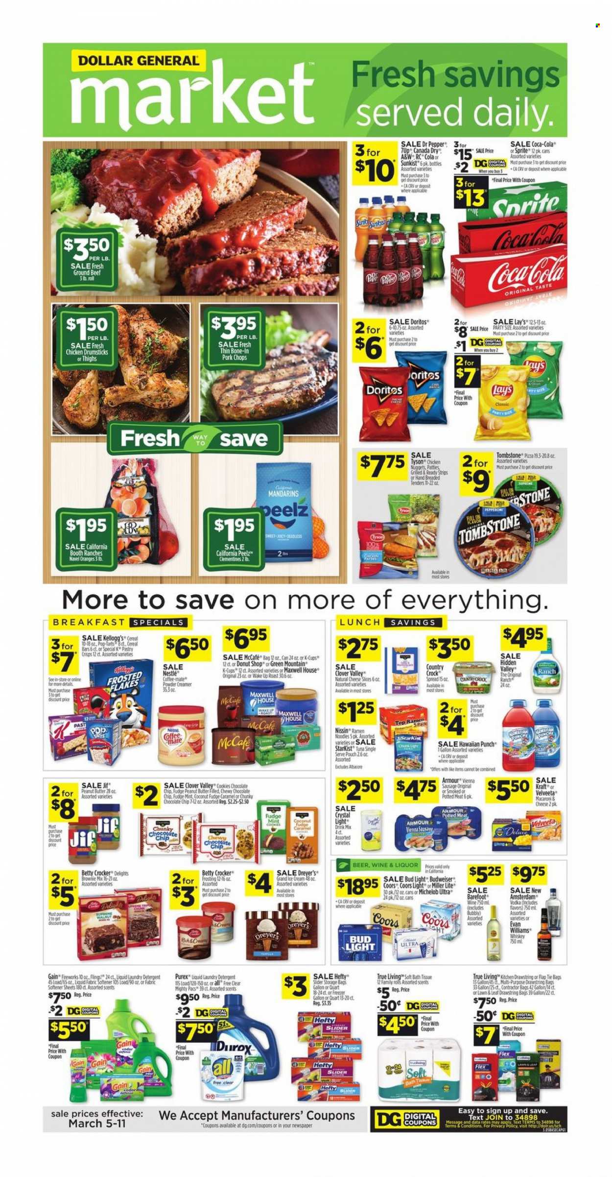 Dollar General ad - 03/05/2023 - 03/11/2023. Page 1