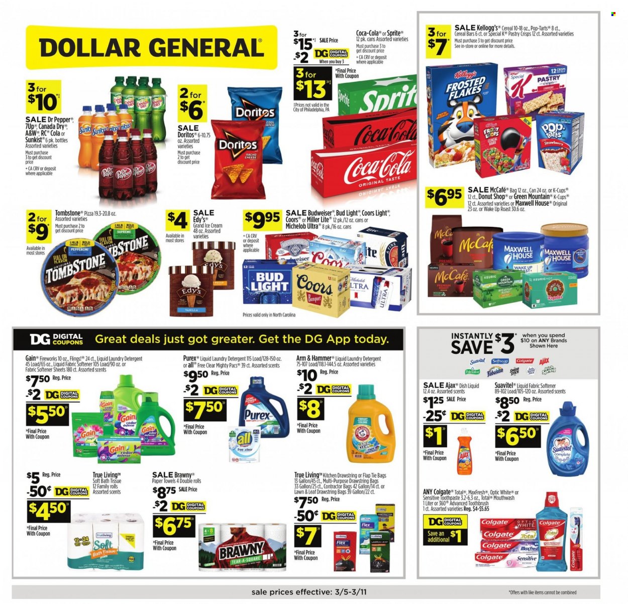 Dollar General ad - 03/05/2023 - 03/11/2023. Page 1