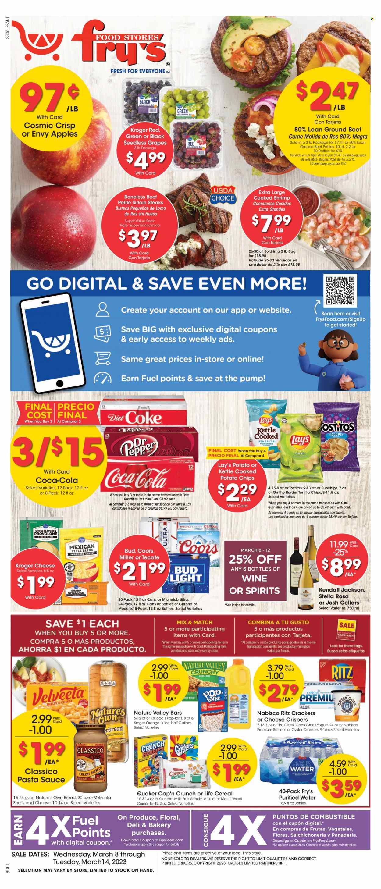 Fry’s ad - 03/08/2023 - 03/14/2023. Page 1