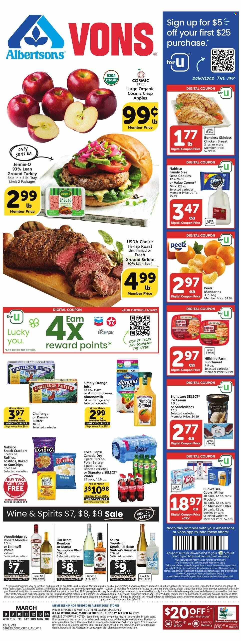 Albertsons ad - 03/08/2023 - 03/14/2023. Page 1