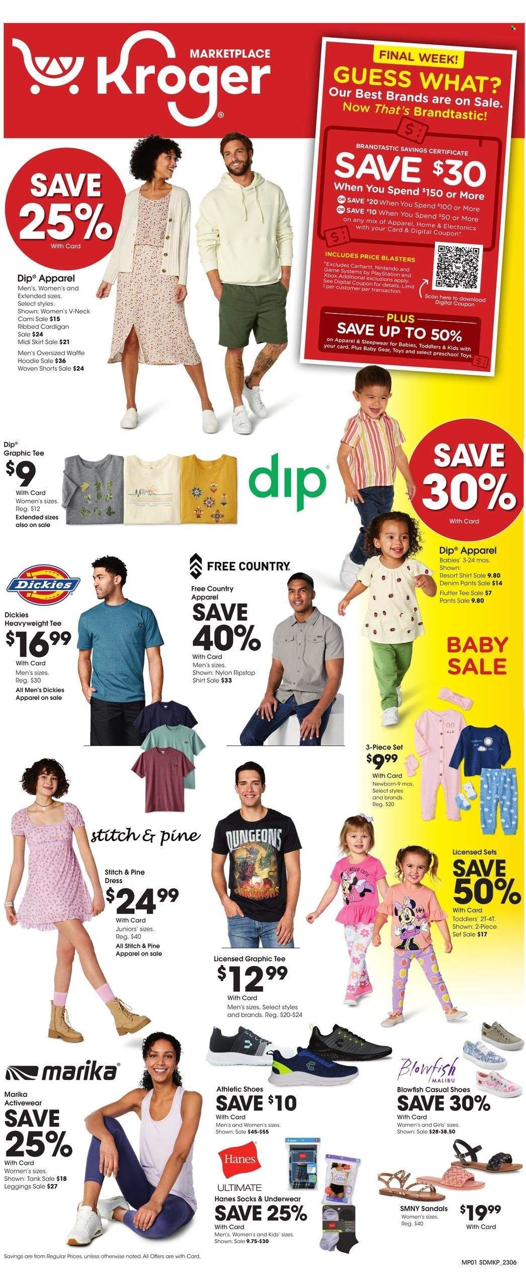 Kroger ad - 03/08/2023 - 03/14/2023. Page 1