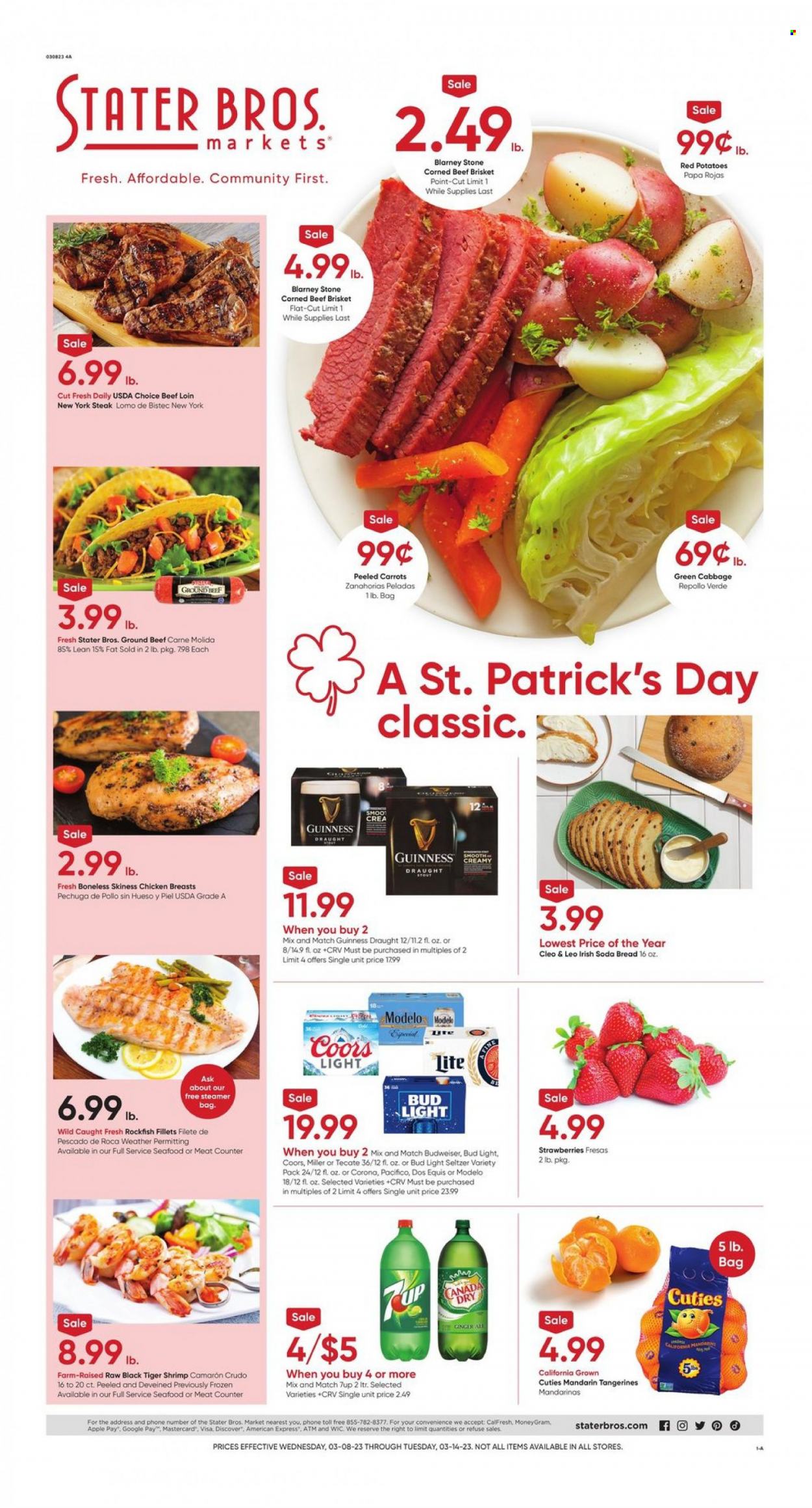Stater Bros. ad - 03/08/2023 - 03/14/2023. Page 1