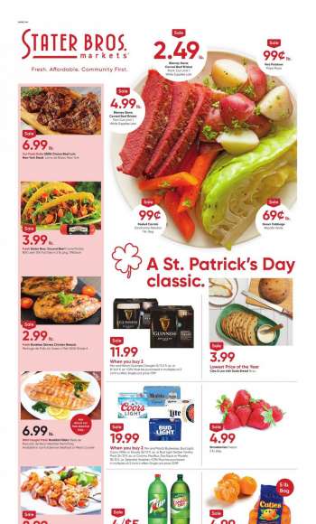 Stater Bros. Flyer - 03/08/2023 - 03/14/2023.