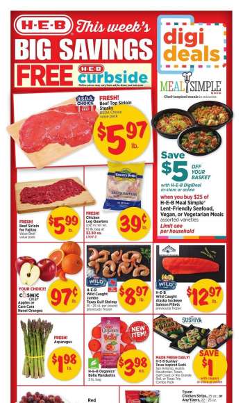 H-E-B Flyer - 03/08/2023 - 03/14/2023.