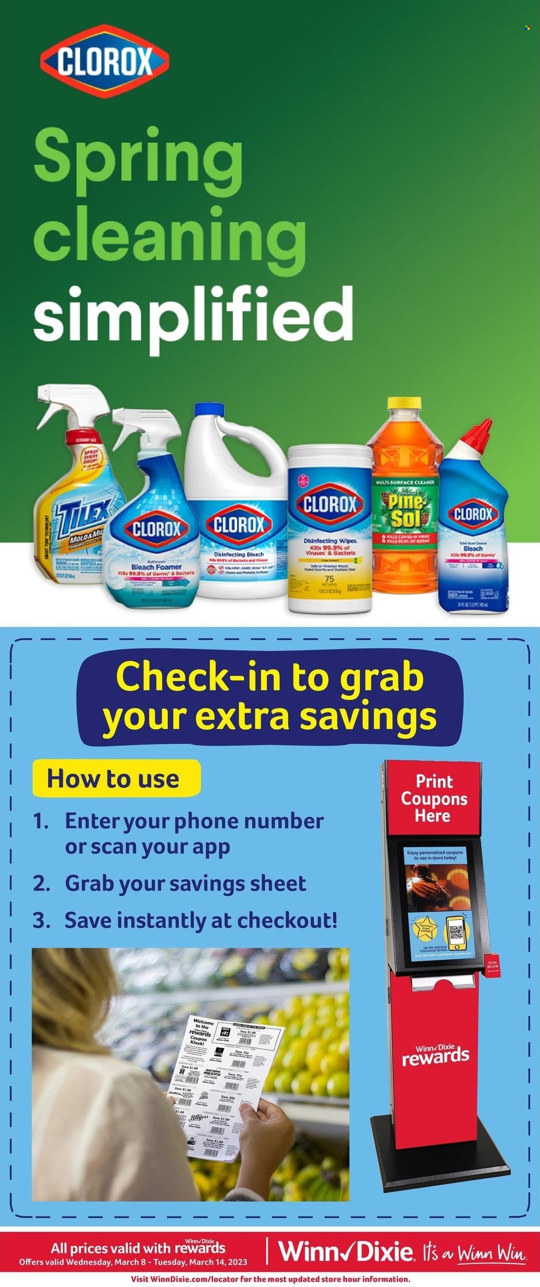 Winn Dixie ad - 03/08/2023 - 03/14/2023. Page 8