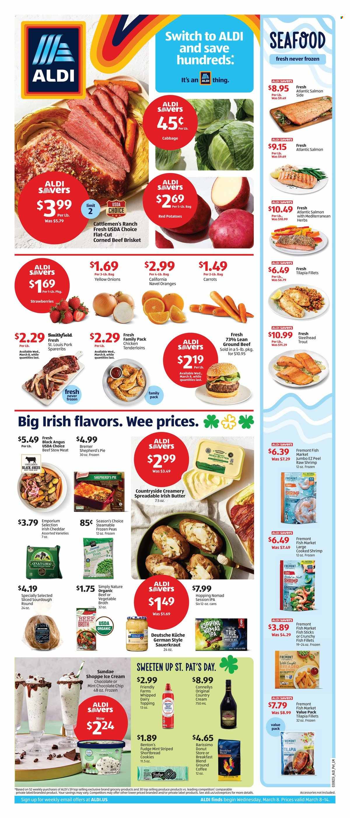 ALDI ad - 03/08/2023 - 03/14/2023. Page 1