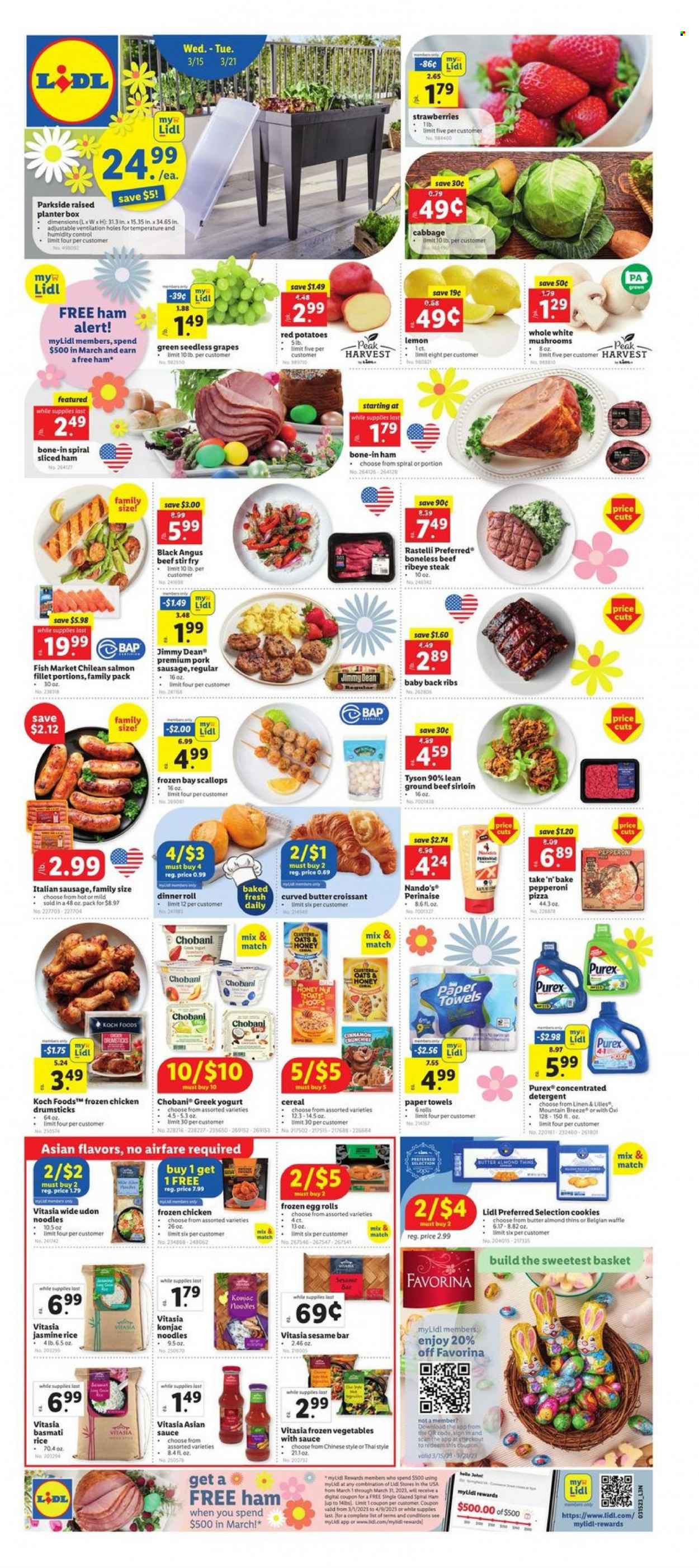 Lidl ad - 03/15/2023 - 03/21/2023. Page 1