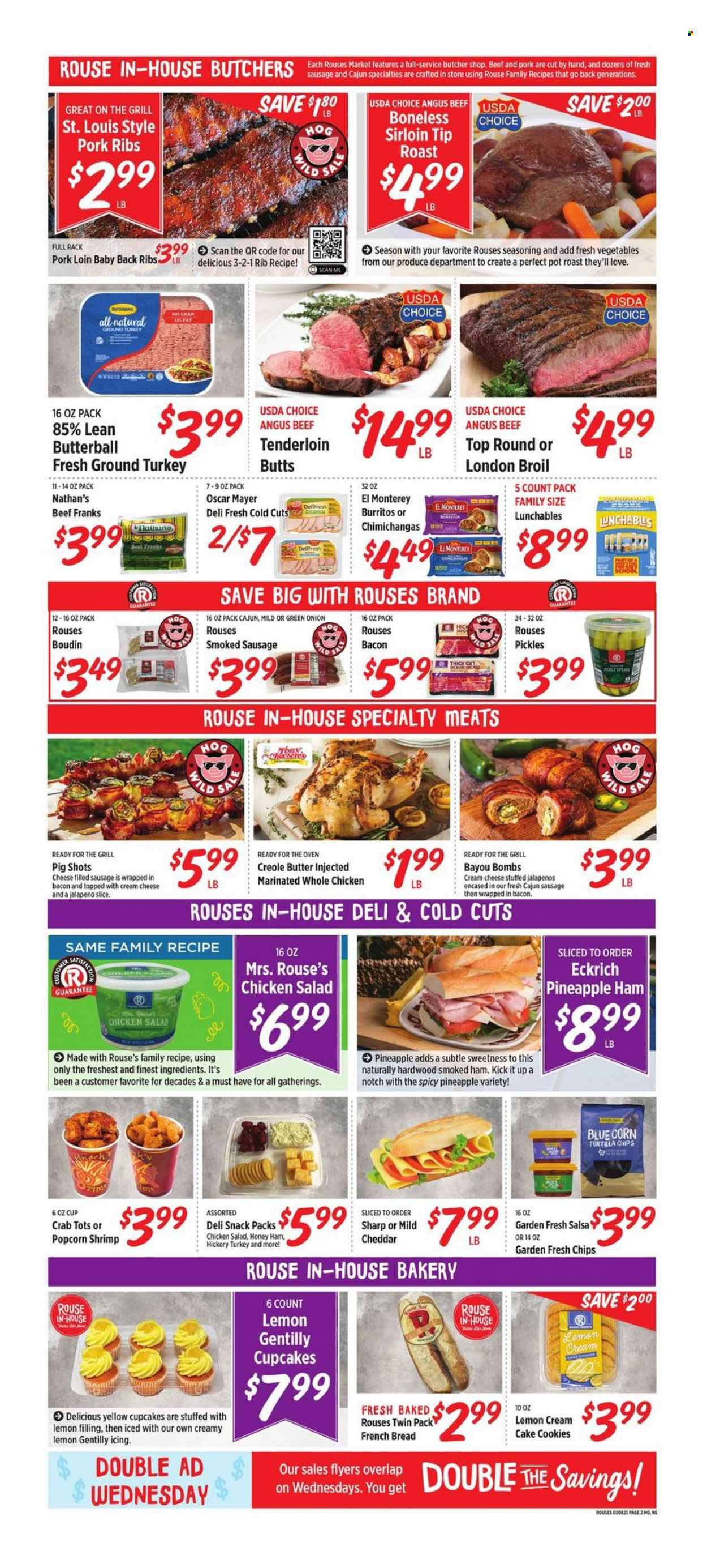 Rouses Markets ad - 03/08/2023 - 03/15/2023. Page 2