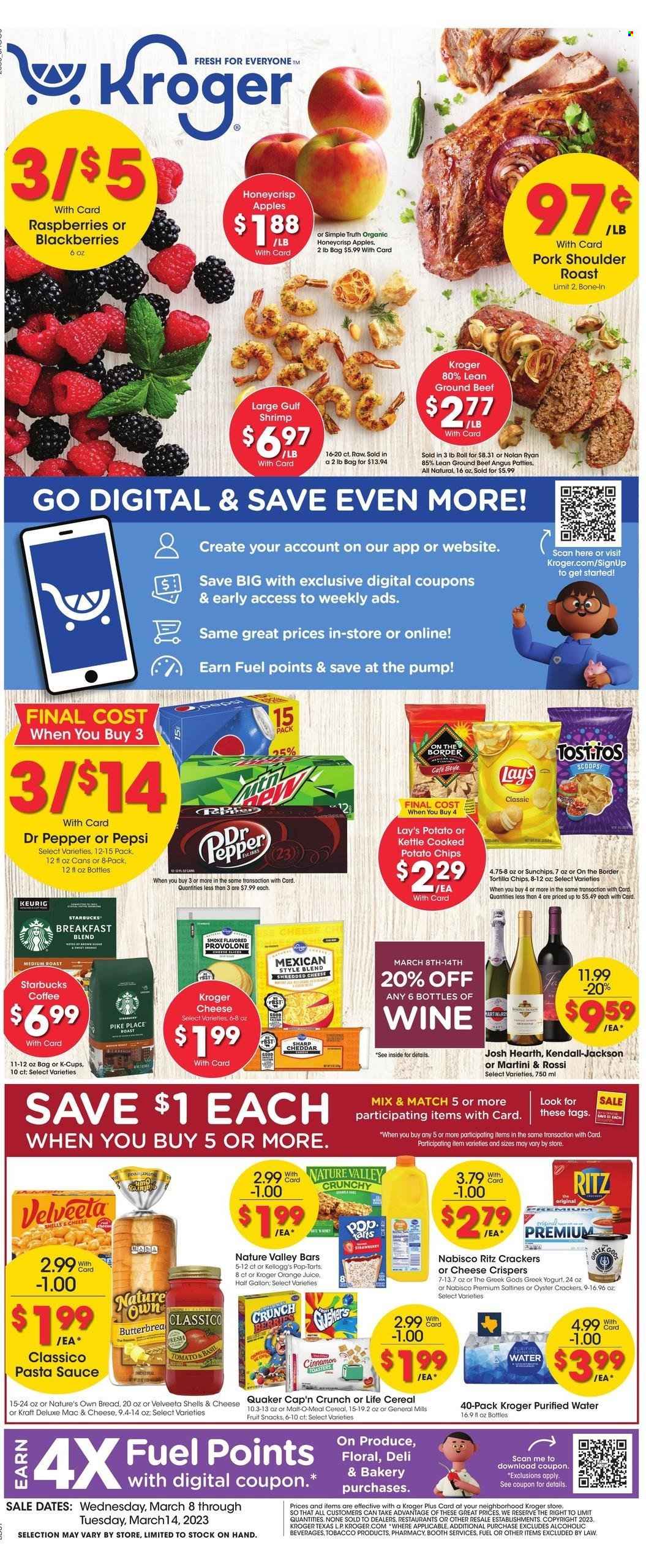 Kroger ad - 03/08/2023 - 03/14/2023. Page 1