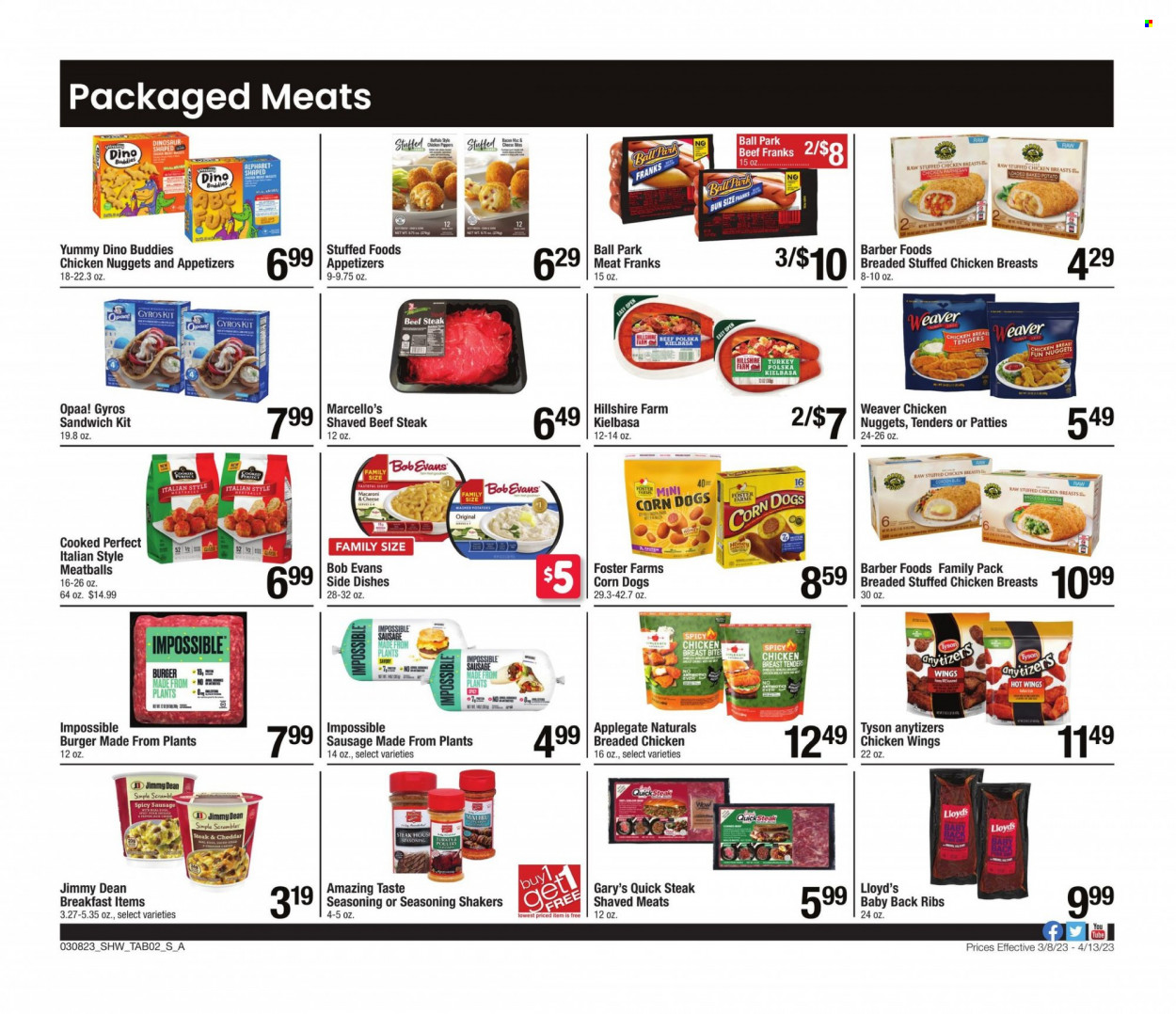 Shaw’s ad - 03/08/2023 - 04/13/2023. Page 2