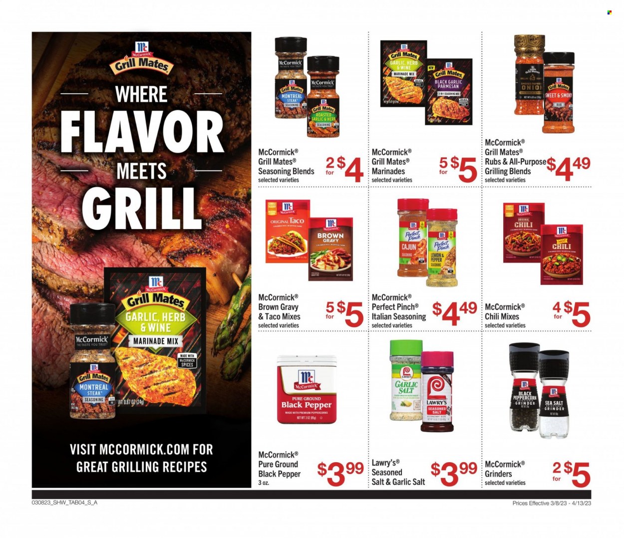 Shaw’s ad - 03/08/2023 - 04/13/2023. Page 4