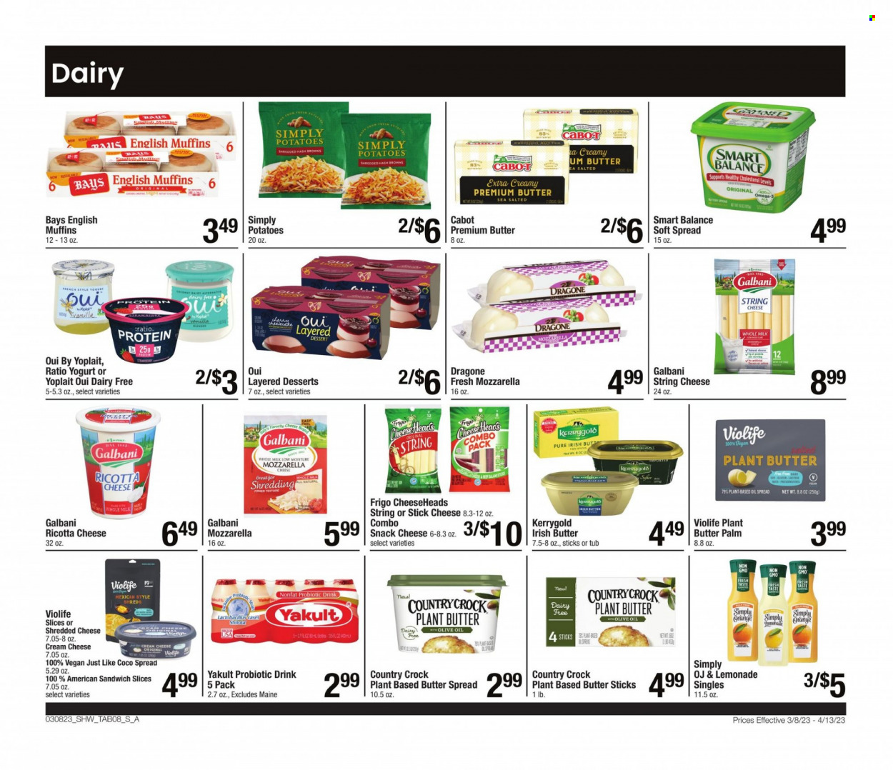 Shaw’s ad - 03/08/2023 - 04/13/2023. Page 8
