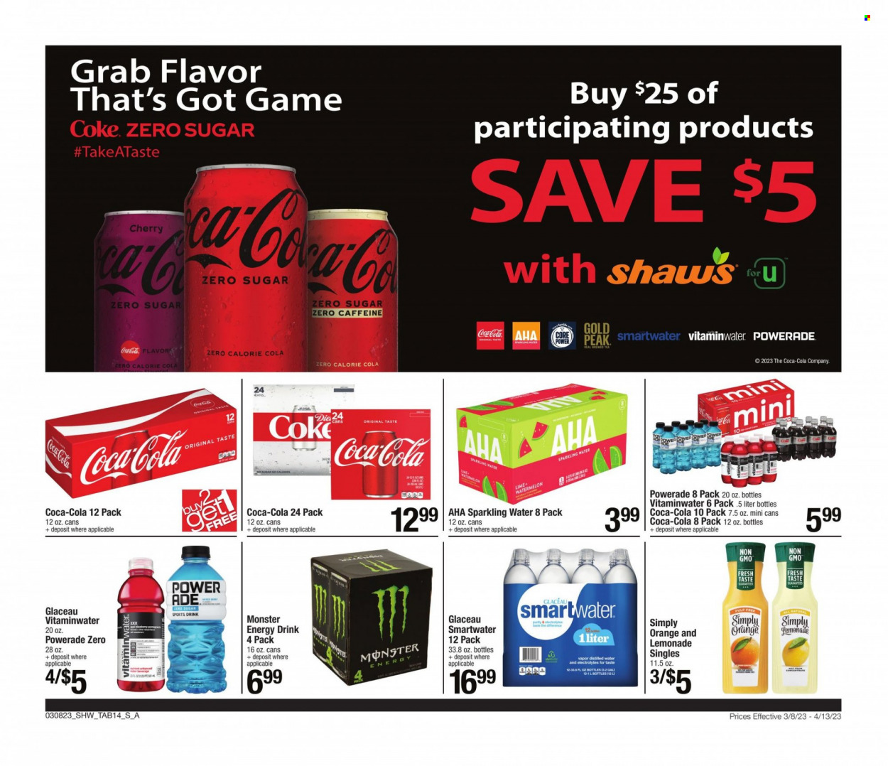 Shaw’s ad - 03/08/2023 - 04/13/2023. Page 14