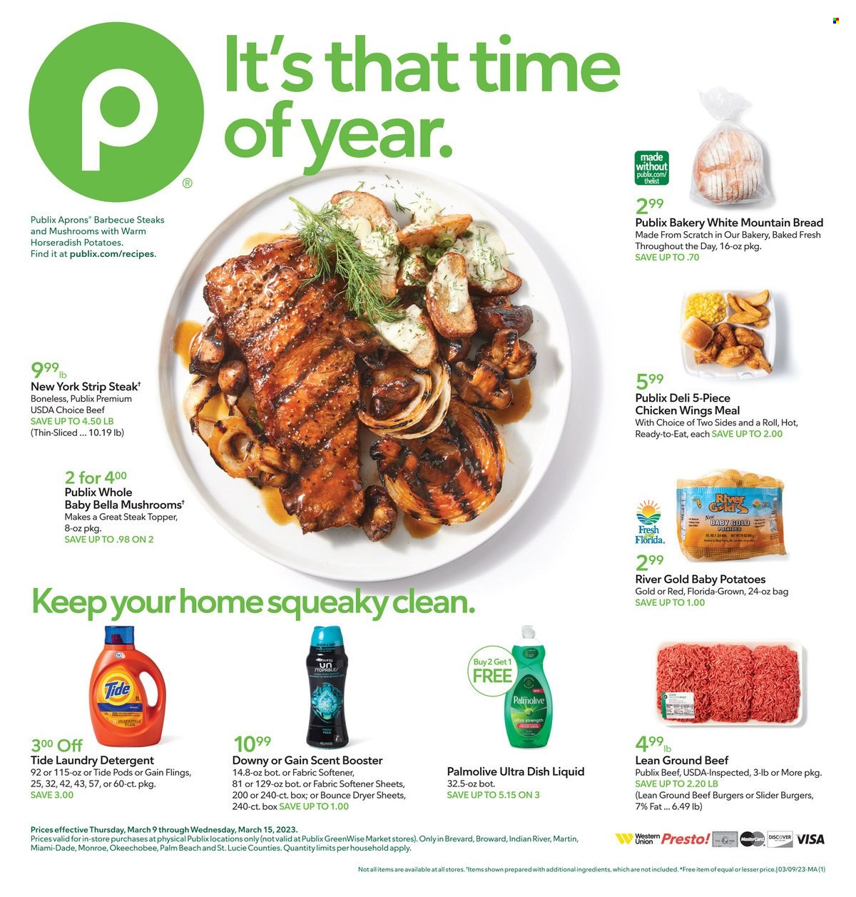 Publix ad - 03/09/2023 - 03/15/2023. Page 1